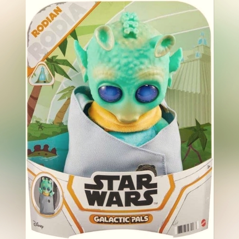 NWT: STAR WARS Galactic Pals RODIAN 12" Plush Doll